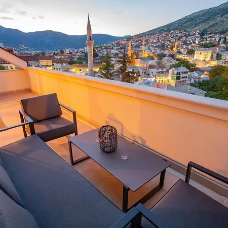 Sky Penthouse Old Bridge With Sauna And Jacuzzi Mostar Dış mekan fotoğraf