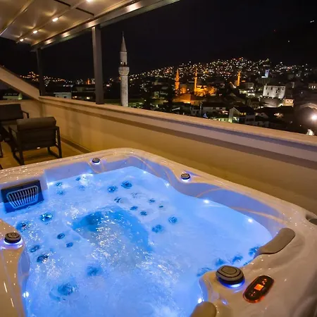 Sky Penthouse Old Bridge With Sauna And Jacuzzi Mostar Dış mekan fotoğraf