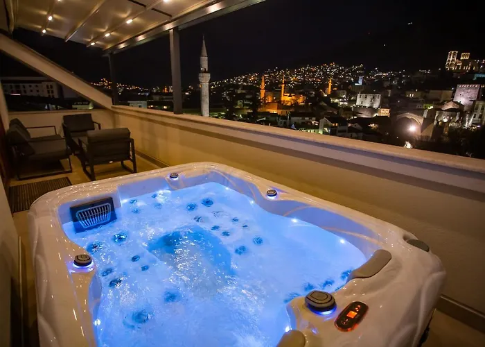 Sky Penthouse Old Bridge With Sauna And Jacuzzi
