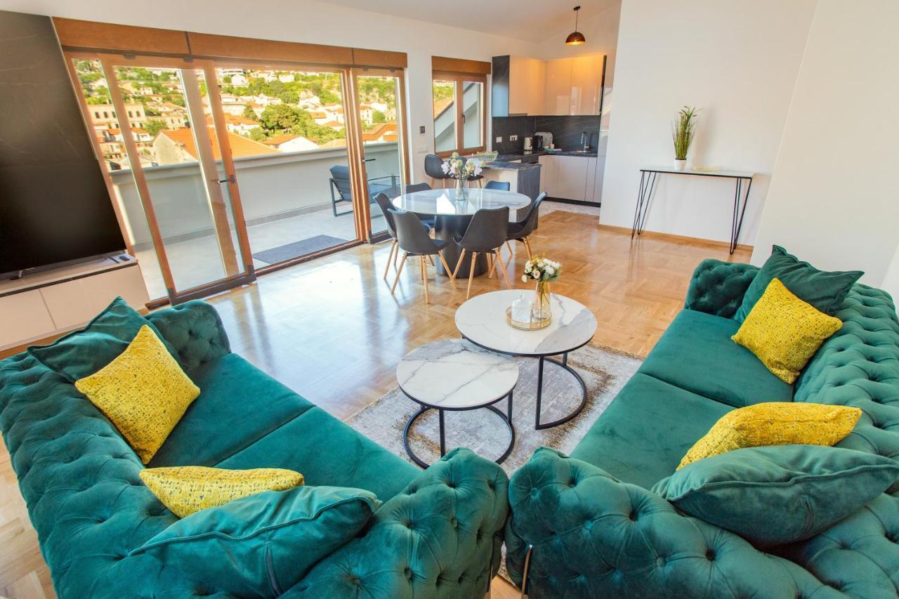 Daire Sky Penthouse Old Bridge With Sauna And Jacuzzi *